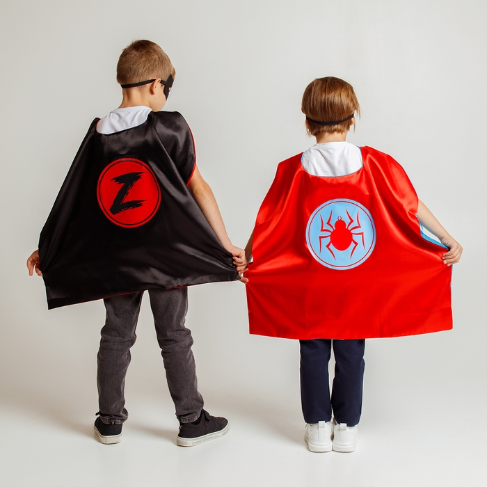 Карнавальный набор «Загадочный мститель»: плащ и маска Карнавальный набор «Загадочный мститель»: плащ и маска