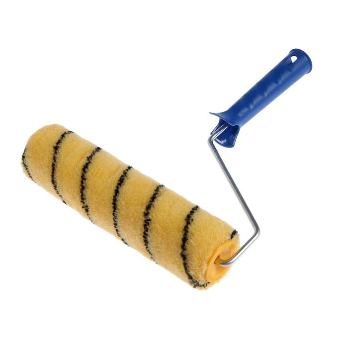 Валик ТУНДРА, полиакрил, 240 мм, рукоятка d=6 мм, D=42 мм, ворс 11 мм Валик ТУНДРА, полиакрил, 240 мм, рукоятка d=6 мм, D=42 мм, ворс 11 мм