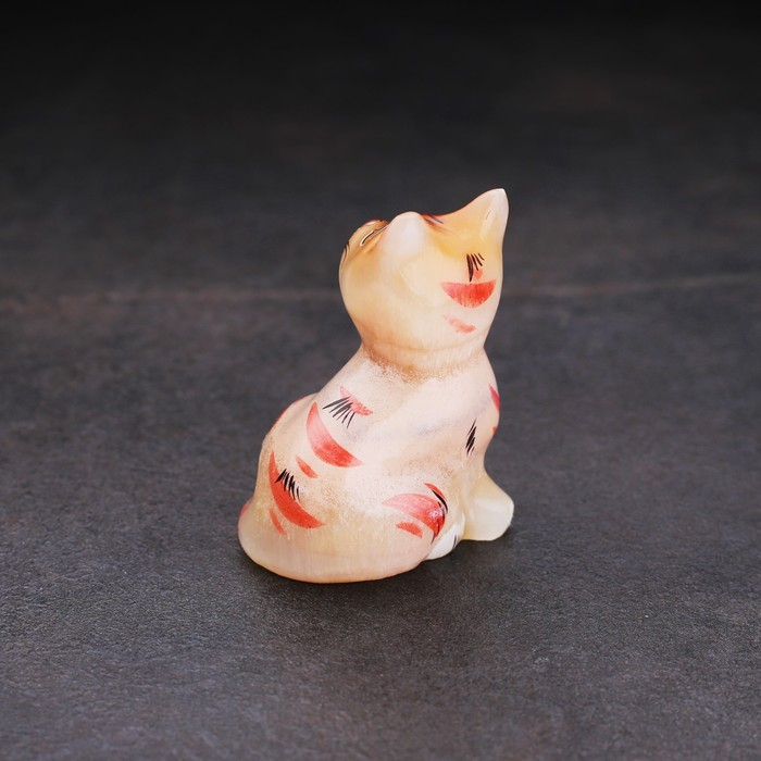 Сувенир «Кошка Муська», малая, 5×7 см, селенит Сувенир «Кошка Муська», малая, 5×7 см, селенит