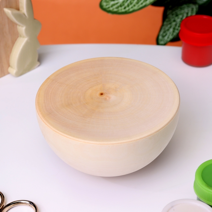 Заготовка для творчества Полусфера 100 мм Заготовка для творчества Полусфера 100 мм