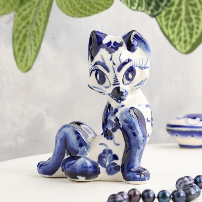 Сувенир Сувенир "Котик", гжель
