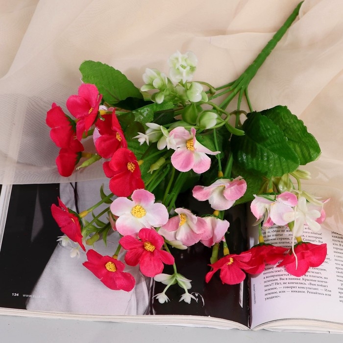 Букет Букет "Фиалка Ида" 3х33 см, микс