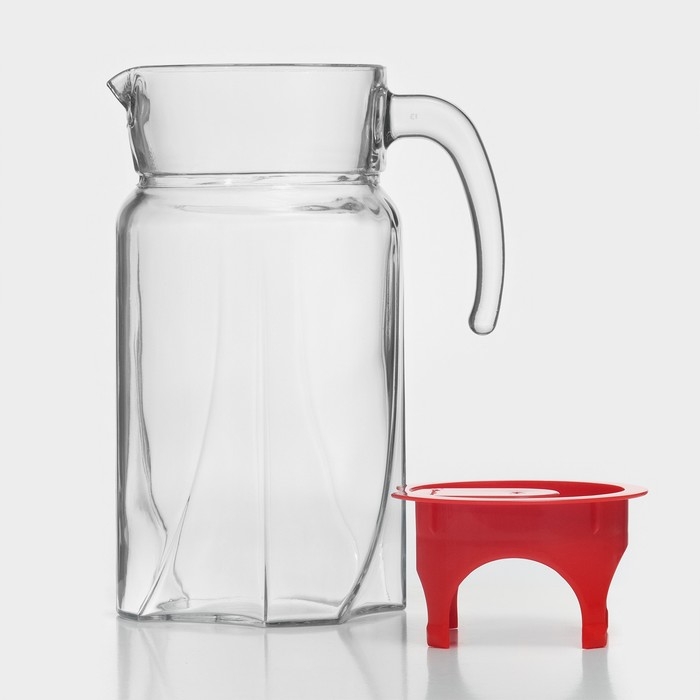 Кувшин стеклянный с крышкой Light blue, 1,7 л Кувшин стеклянный с крышкой Light blue, 1,7 л