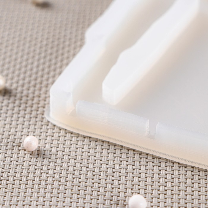 Силиконовый молд для леденцов и шоколада «Свадьба», 12,5×9 см, цвет прозрачный Силиконовый молд для леденцов и шоколада «Свадьба», 12,5×9 см, цвет прозрачный