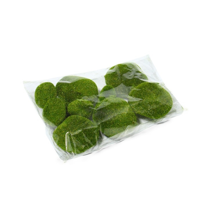 Мох искусственный «Камни», набор 10 шт., Greengo