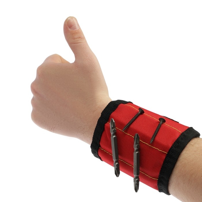 Магнитный браслет ЛОМ, строительный Магнитный браслет ЛОМ, строительный