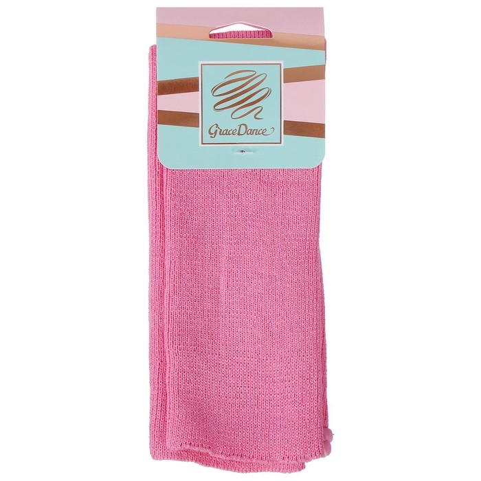 Гетры для гимнастики и танцев Grace Dance №5, длина 40 см, цвет розовый Гетры для гимнастики и танцев Grace Dance №5, длина 40 см, цвет розовый
