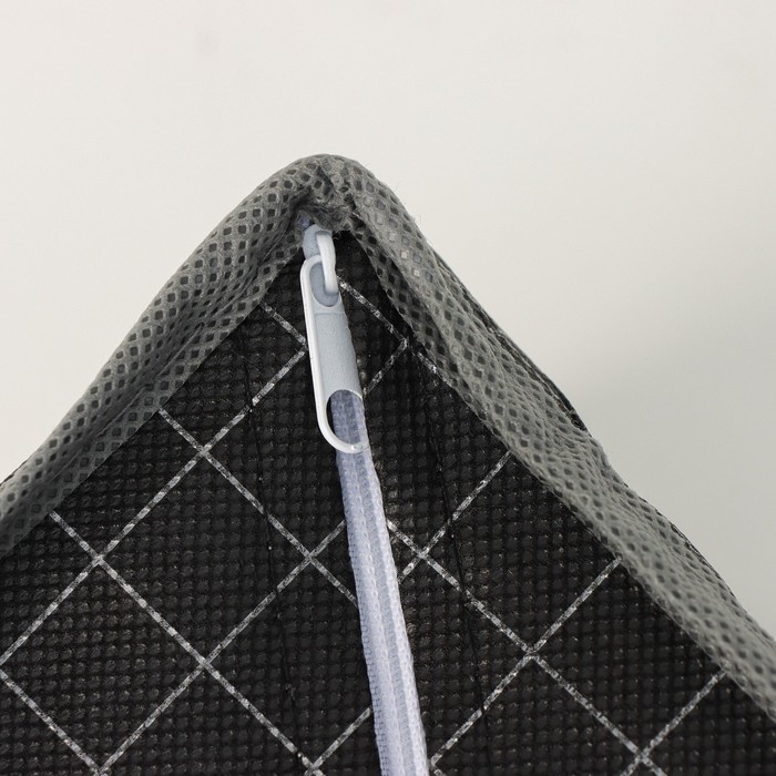 Органайзер для хранения белья Доляна «Кло», 12 ячеек, 32×24×12 см, цвет чёрный Органайзер для хранения белья Доляна «Кло», 12 ячеек, 32×24×12 см, цвет чёрный