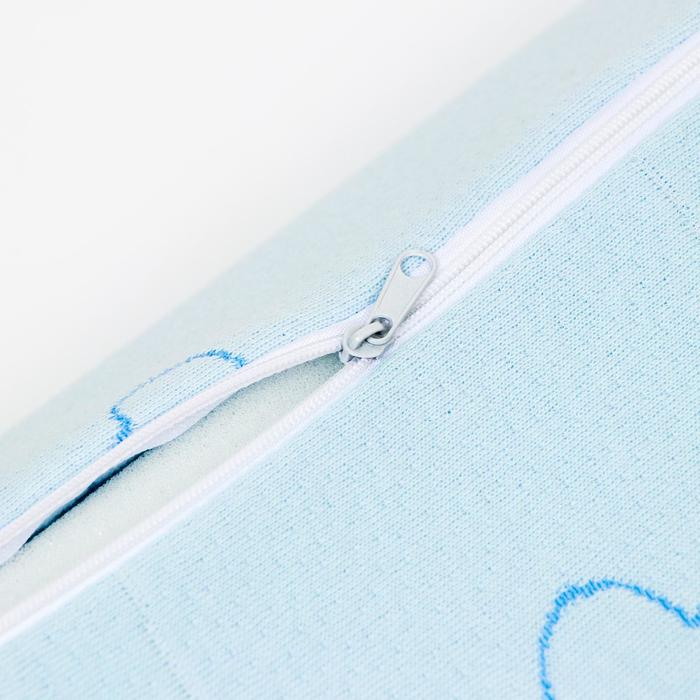 Подушка ортопедическая НТ-ПС-01, для детей, 40x25 см, валики 7/8 см Подушка ортопедическая НТ-ПС-01, для детей, 40x25 см, валики 7/8 см