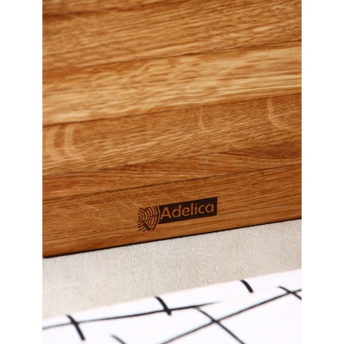 Подставка - салфетница Adelica, 14×15×12 см, дуб