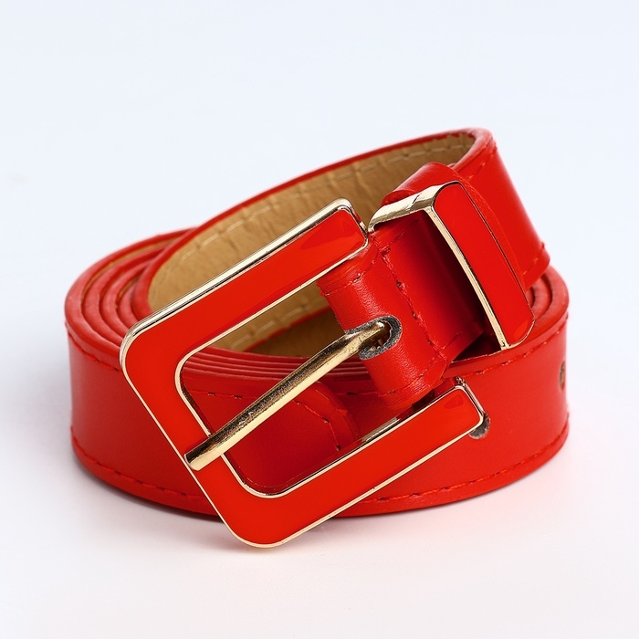 Ремень женский, ширина 2,3 см, пряжка металл, цвет Ремень женский, ширина 2,3 см, пряжка металл, цвет