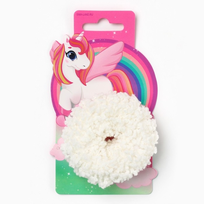 Резинки для волос светящаяся в темноте «Сказка» 7 х 2,3 см Резинки для волос светящаяся в темноте «Сказка» 7 х 2,3 см