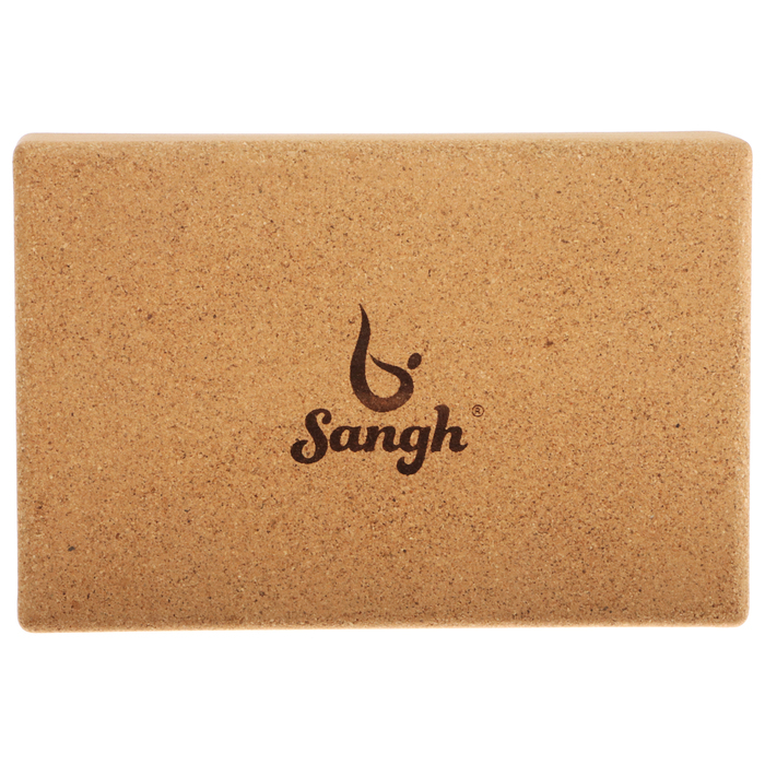 Блок для йоги Sangh, 15×22×7 см, пробка Блок для йоги Sangh, 15×22×7 см, пробка