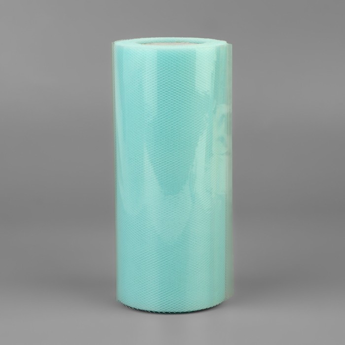 Фатин, 15 см, 11 ± 1 г/кв.м, 23 ± 1 м, цвет голубой №32 Фатин, 15 см, 11 ± 1 г/кв.м, 23 ± 1 м, цвет голубой №32