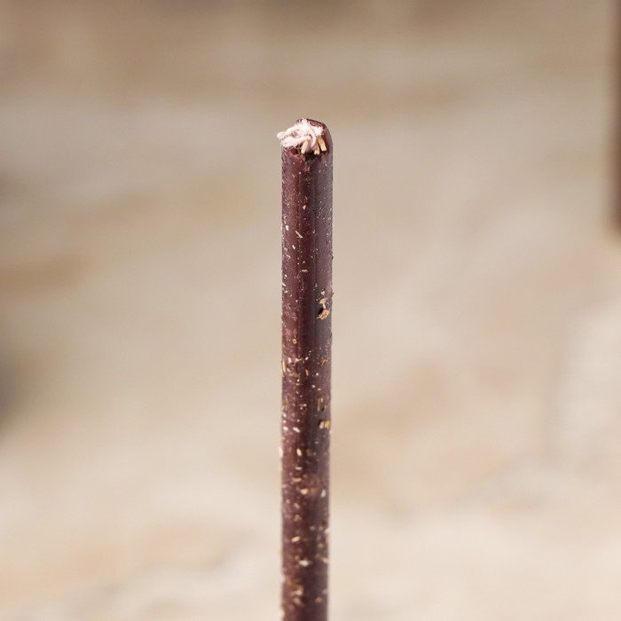 Свеча магическая восковая  Свеча магическая восковая "Сила и помощь рода", с корнем осота, 16х0,6 см, черный