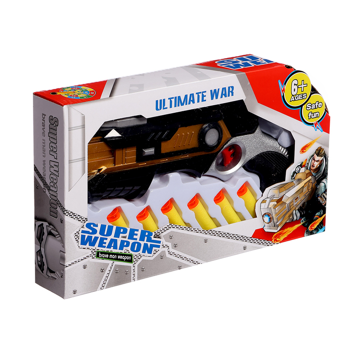 Бластер «Победитель», стреляет мягкими пулями