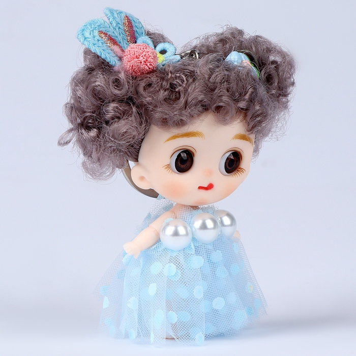 Брелок «Куколка» с двумя хвостиками, 9 см Брелок «Куколка» с двумя хвостиками, 9 см