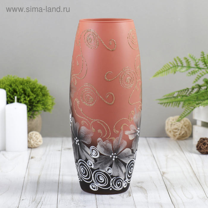 Ваза Ваза "Блеск цветов" d-7.5см, 26 х10 см