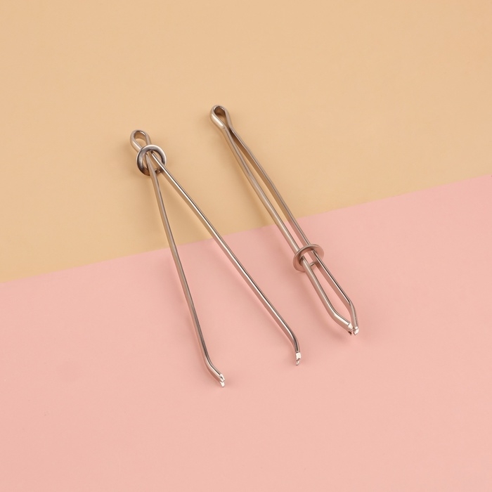 Приспособления для облегчения вдевания резинки, 7,8 см, 10 шт Приспособления для облегчения вдевания резинки, 7,8 см, 10 шт