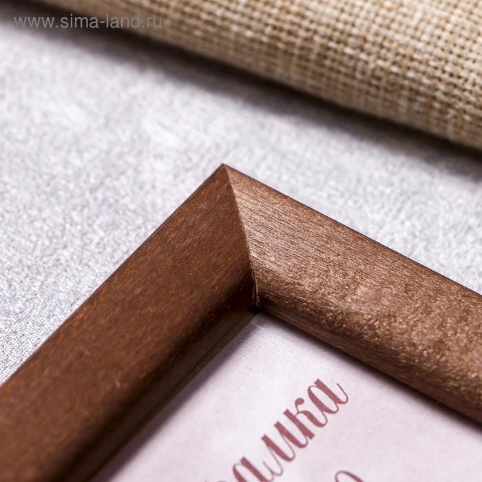 Фоторамка сосна с19 орех 10х10 см (пластиковый экран) Фоторамка сосна с19 орех 10х10 см (пластиковый экран)