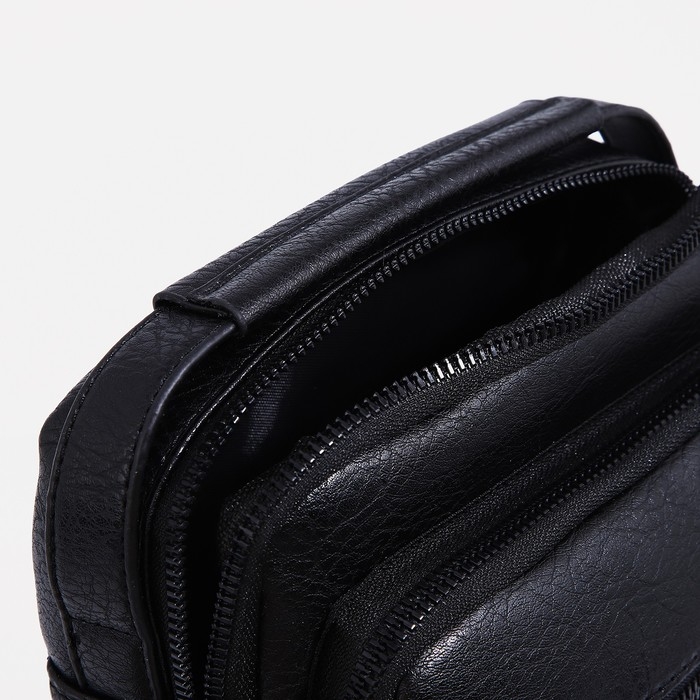 Сумка мужская, цвет чёрный Сумка мужская, цвет чёрный