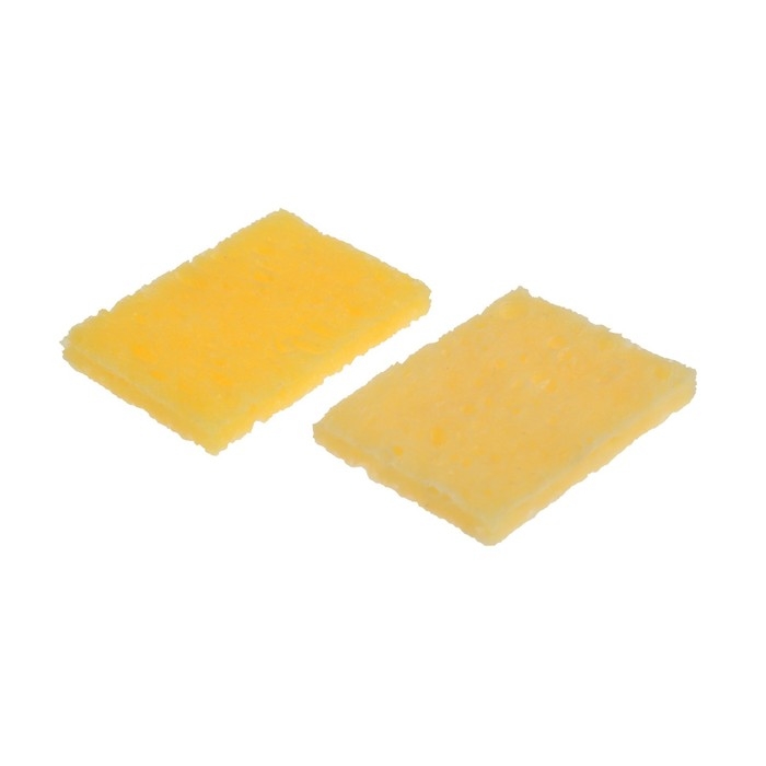 Губки для очистки жала паяльников ТУНДРА, 50 х 35 мм, 10 шт.