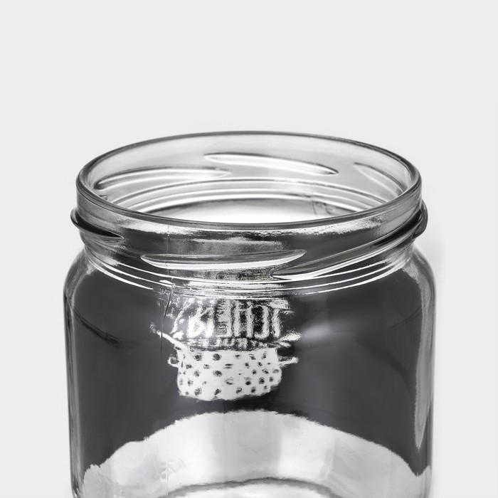 Банка стеклянная для сыпучих продуктов «Кухня», 425 мл