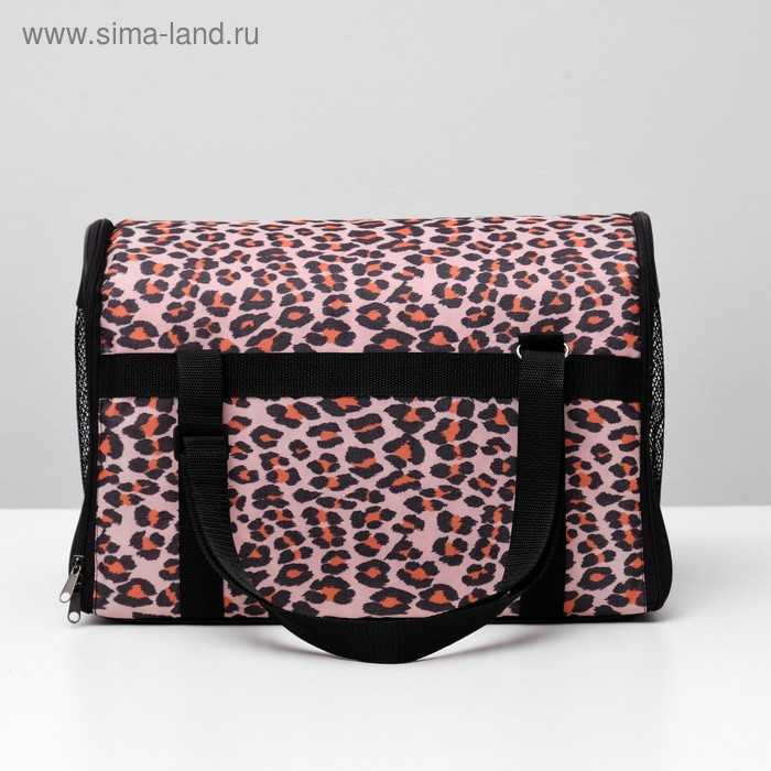 Сумка - переноска для животных, раскладная, нейлон, 43 х 26 х 28 см, микс расцветок Сумка - переноска для животных, раскладная, нейлон, 43 х 26 х 28 см, микс расцветок