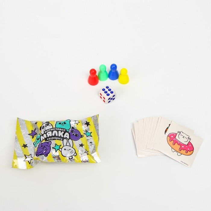 Мялки антистресс с игрой ходилкой «Зверушки» Мялки антистресс с игрой ходилкой «Зверушки»