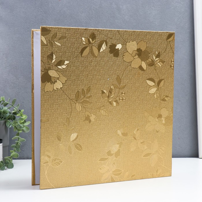 Фотоальбом на 400 фото 10х15 см Фотоальбом на 400 фото 10х15 см "Цветы" кожзам 35х33х6 см