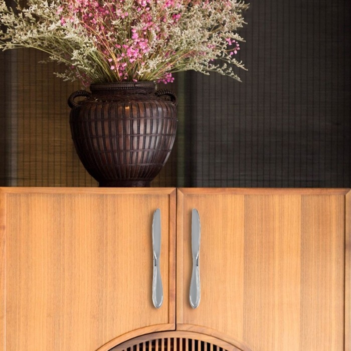 Ручка-скоба Ручка-скоба "Нож" CAPPIO RSC002, м/о 76 мм, цвет хром