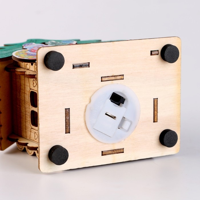 Новый год! Световой декор «Дом Деда Мороза» 6,9 × 12,4 × 11,2 см, МИКС Новый год! Световой декор «Дом Деда Мороза» 6,9 × 12,4 × 11,2 см, МИКС