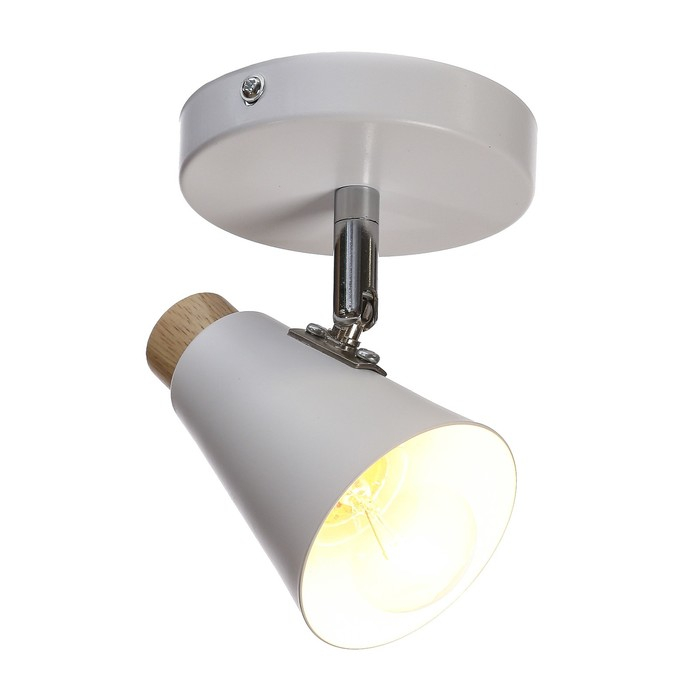 Спот  Спот "Конус малый" 1x40Вт E27 белый 10х15х11,5 см