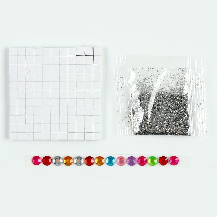 Аппликация в шаре на новый год «Счастливого Нового Года», новогодний набор для творчества Аппликация в шаре на новый год «Счастливого Нового Года», новогодний набор для творчества