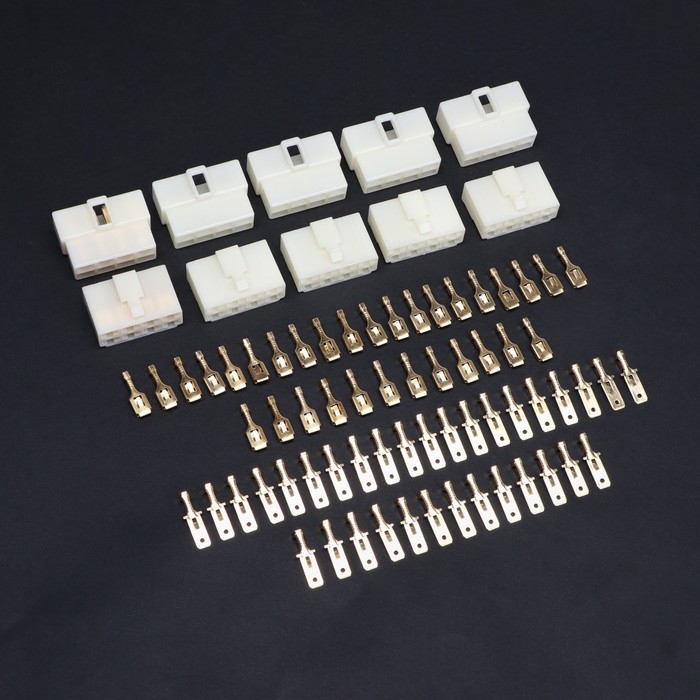 Разъем автомобильный, штекер-гнездо DJ7081-6.3-11/21, 8 контактов, набор 5 шт Разъем автомобильный, штекер-гнездо DJ7081-6.3-11/21, 8 контактов, набор 5 шт