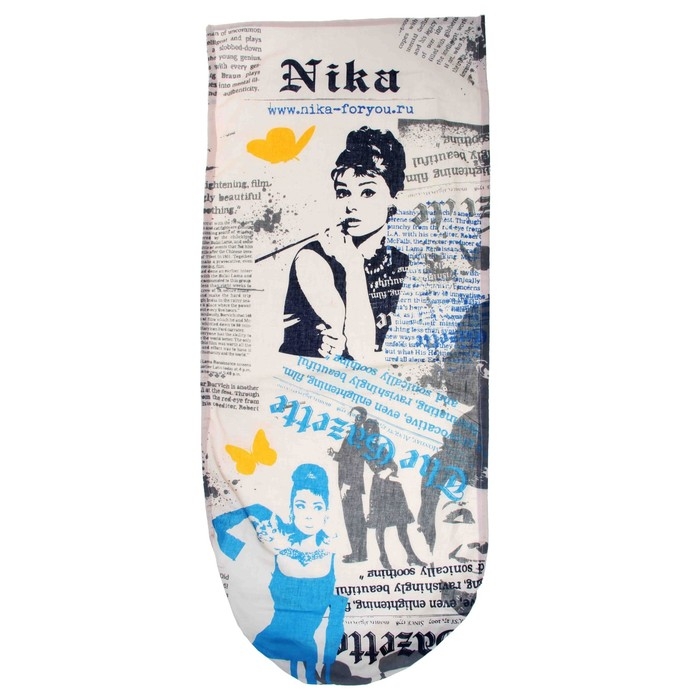 Чехол для гладильной доски Nika, 130×52 см, рисунок МИКС Чехол для гладильной доски Nika, 130×52 см, рисунок МИКС