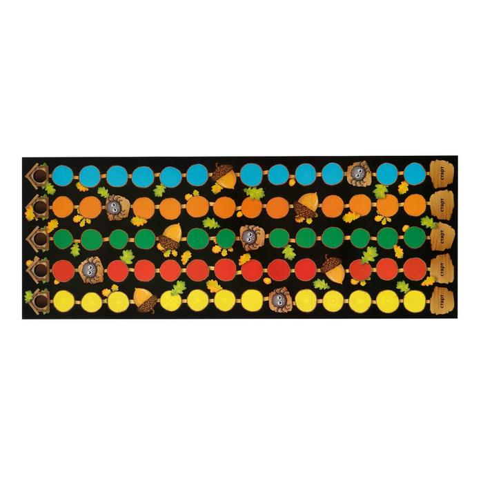 Настольная бродилка игра на скорость «Весёлые бельчата», 60 карт, 5 фишек, 4 кубика, 6+ Настольная бродилка игра на скорость «Весёлые бельчата», 60 карт, 5 фишек, 4 кубика, 6+