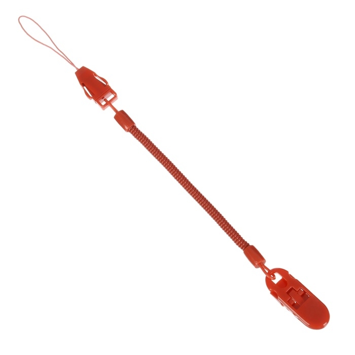 Соска - пустышка ортодонтическая, силикон, +6 мес., с держателем, цвет вишневый Соска - пустышка ортодонтическая, силикон, +6 мес., с держателем, цвет вишневый