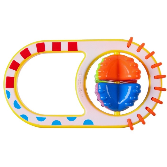 Погремушка «Фактурная ручка», цвет МИКС, Крошка Я Погремушка «Фактурная ручка», цвет МИКС, Крошка Я