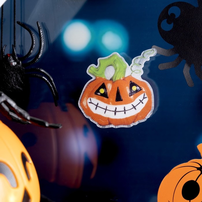 Светодиодная игрушка «Тыква» 7.5 × 8 см, батарейки AG13х3 ( в комплекте), свечение мульти Светодиодная игрушка «Тыква» 7.5 × 8 см, батарейки AG13х3 ( в комплекте), свечение мульти