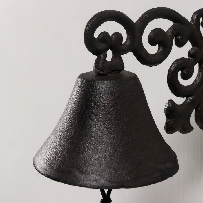 Колокол сувенирный чугун  Колокол сувенирный чугун "Узорный" 18х10х21 см