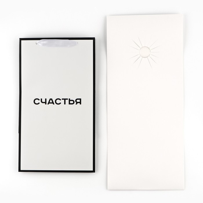 Переноска для цветов с вкладышем для фиксации, «Счастье», белый, 35 х 20 х 20 см Переноска для цветов с вкладышем для фиксации, «Счастье», белый, 35 х 20 х 20 см