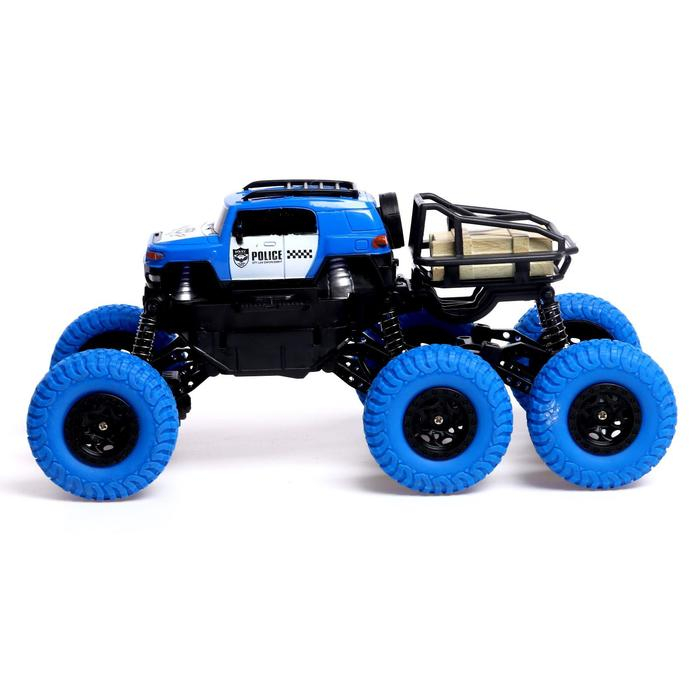 Джип радиоуправляемый «Полиция», работает от аккумулятора Джип радиоуправляемый «Полиция», работает от аккумулятора