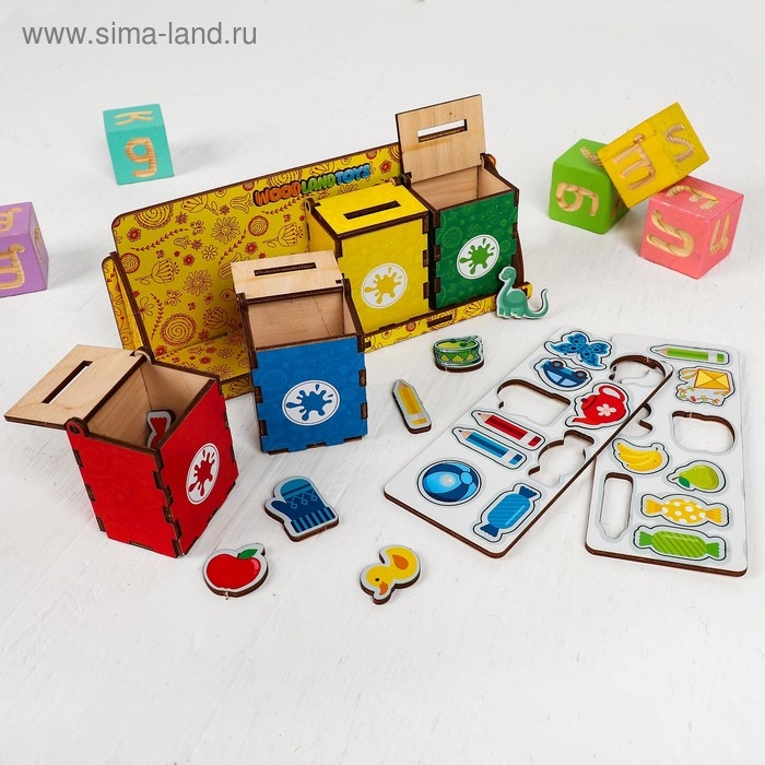 Сортер «Комодик. Убираем комнату» Сортер «Комодик. Убираем комнату»