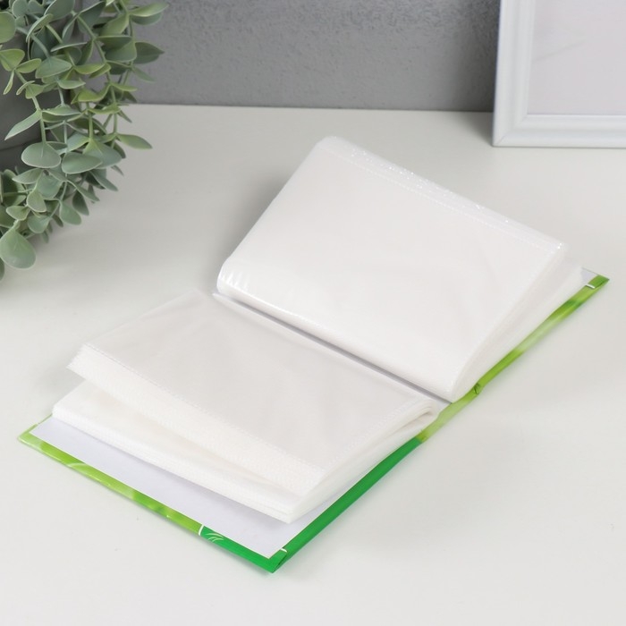 Фотоальбом на 100 фото 10х15 см Фотоальбом на 100 фото 10х15 см "Цветы" МИКС 16,5х12х5 см