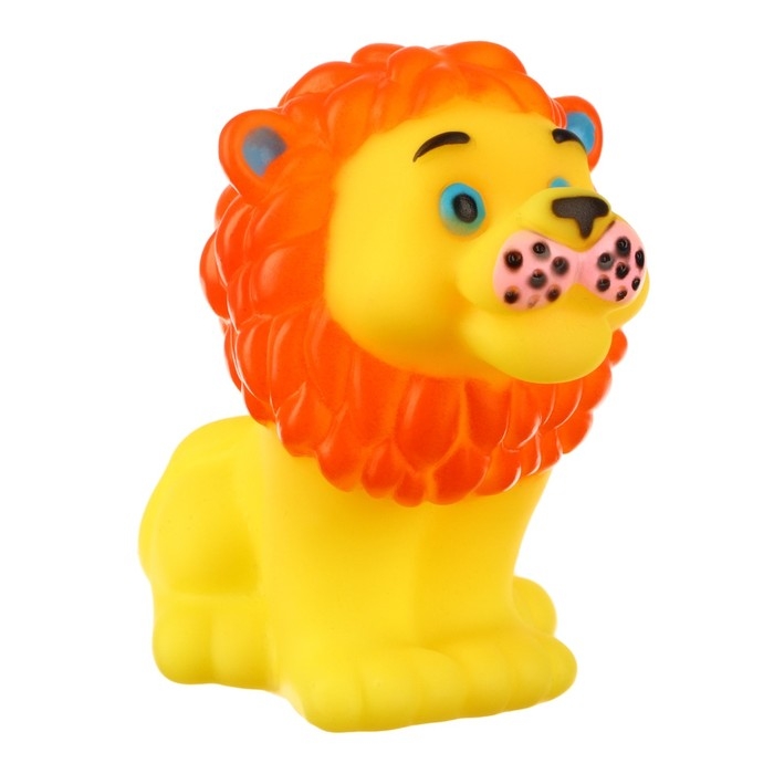 Набор резиновых игрушек для ванны «Изучаем животных», 5 шт, Крошка Я Набор резиновых игрушек для ванны «Изучаем животных», 5 шт, Крошка Я