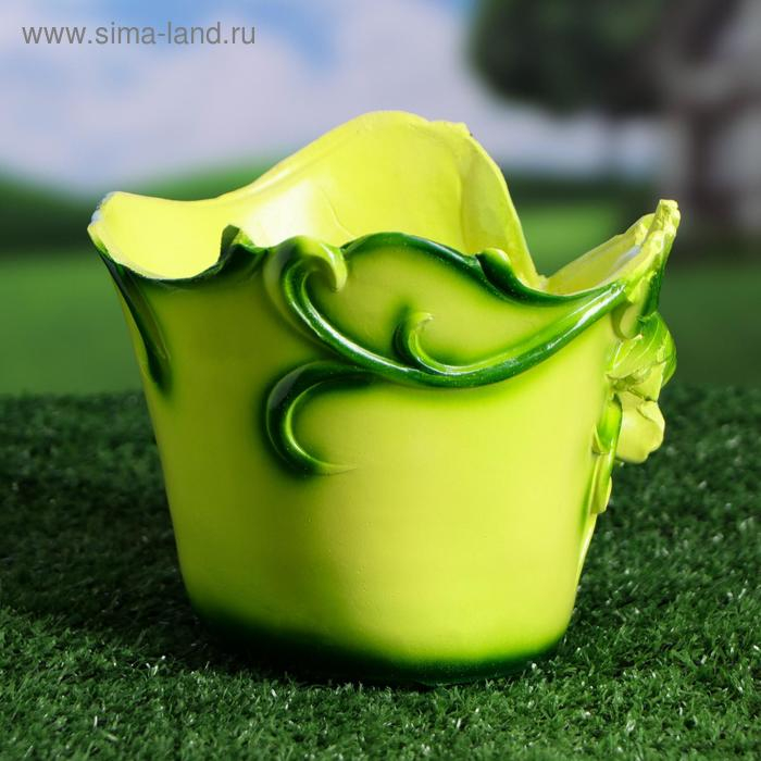 Фигурное кашпо Фигурное кашпо "Бабочка" малая 16х14см