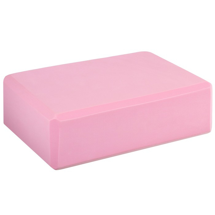 Набор для йоги Sangh: блок, ремень, мяч, цвет розовый Набор для йоги Sangh: блок, ремень, мяч, цвет розовый