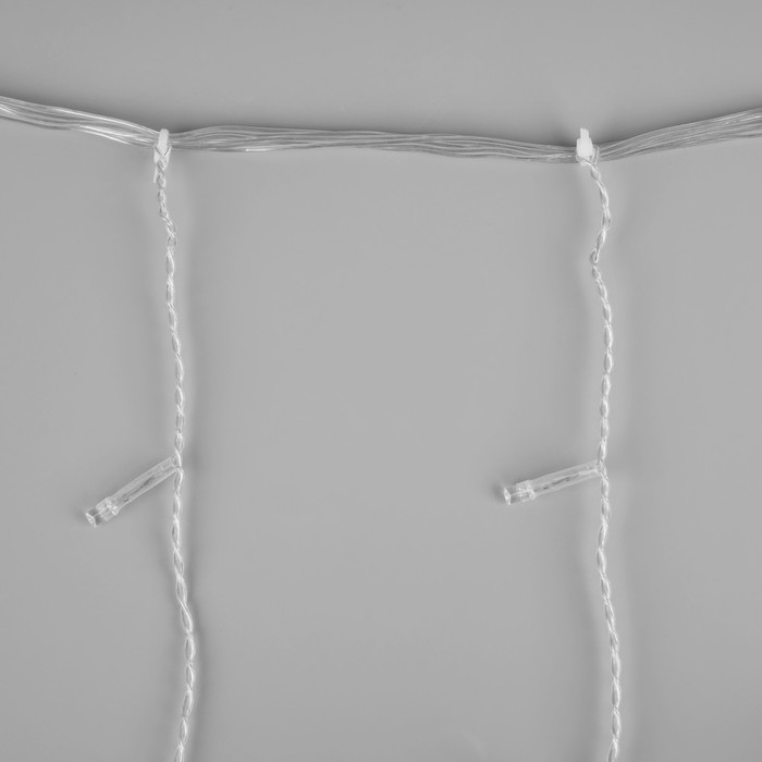 Гирлянда «Занавес» 2 × 3 м, IP20, прозрачная нить, 720 LED, свечение жёлтое, 8 режимов, 220 В Гирлянда «Занавес» 2 × 3 м, IP20, прозрачная нить, 720 LED, свечение жёлтое, 8 режимов, 220 В