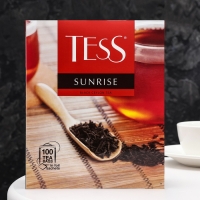 Чай Tess Sunrise black tea, 100 пакетиков*1,8 г